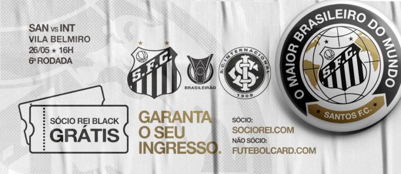 Santos abre venda de ingressos para jogo contra o Inter - Diário do Peixe