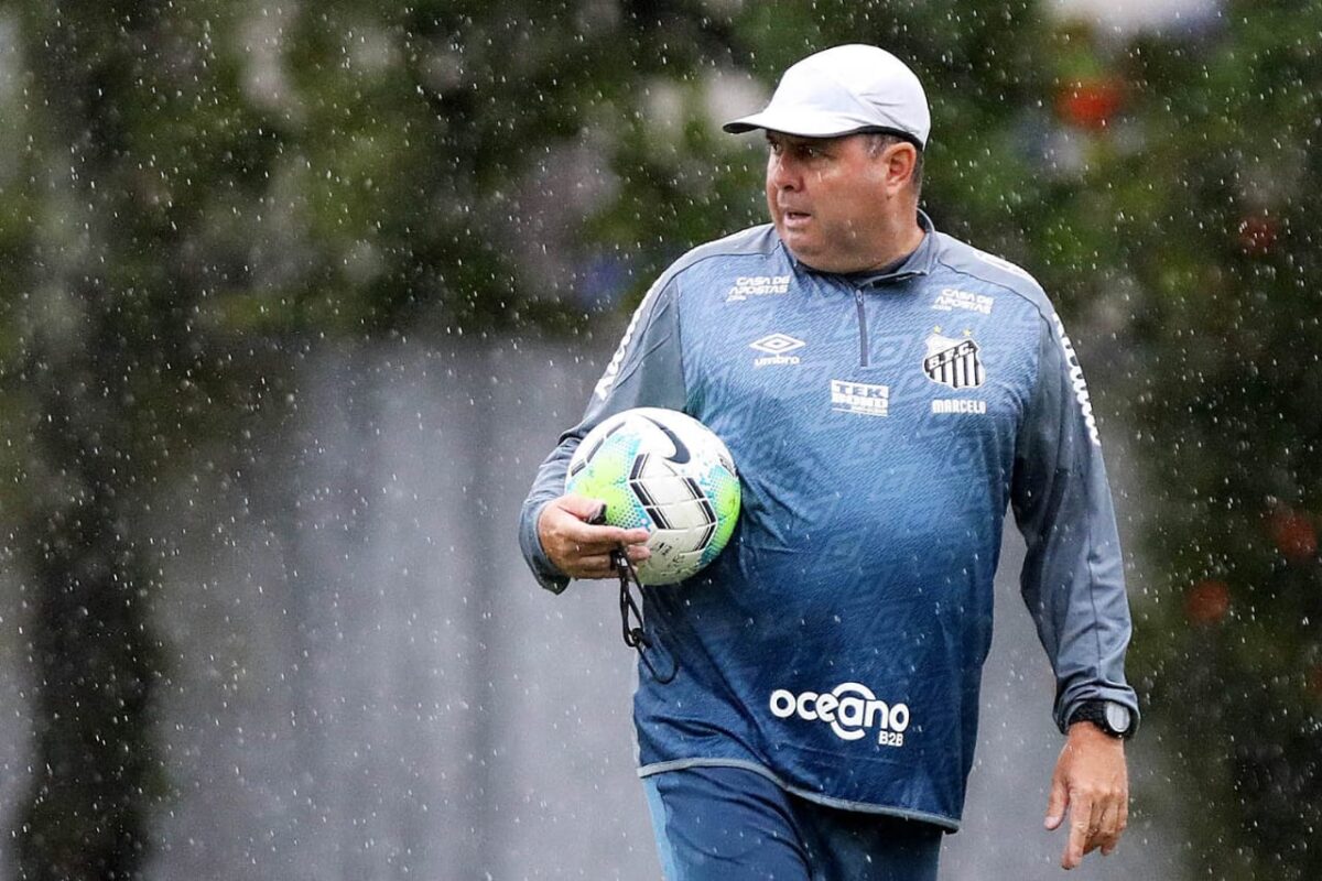 Com Marcelo Fernandes, Santos inicia preparação para enfrentar o Bahia