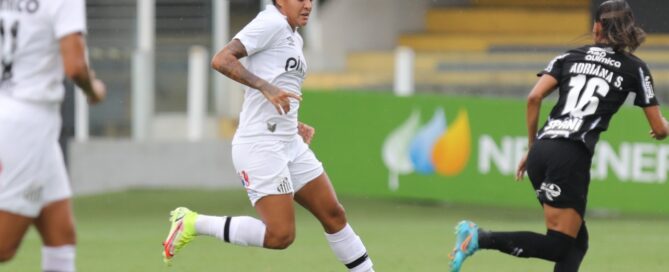 Sereias da Vila foram derrotadas pelo Corinthians no Brasileirão feminino (Divulgação/Santos FC)