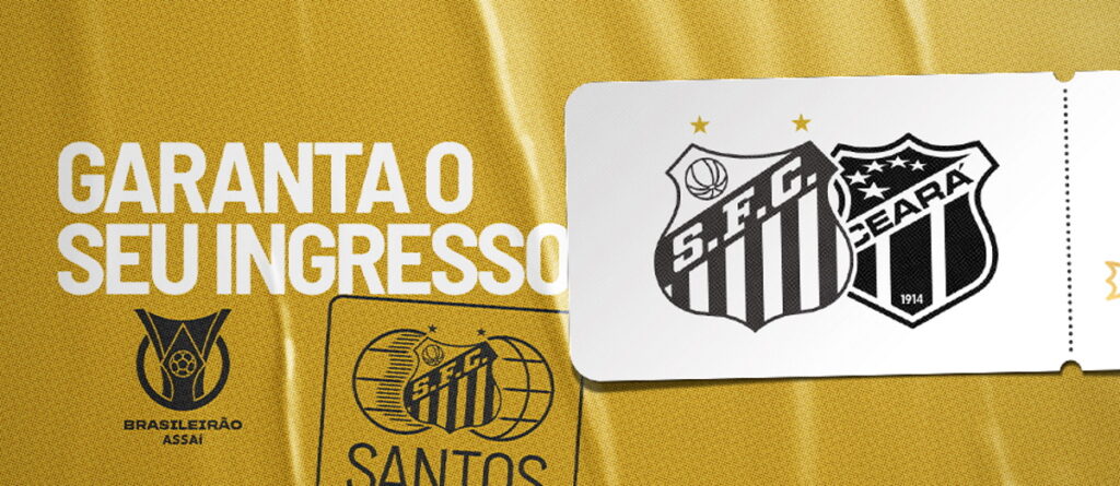 Santos x Ceará: Venda de ingressos começa nesta segunda - Diário do Peixe