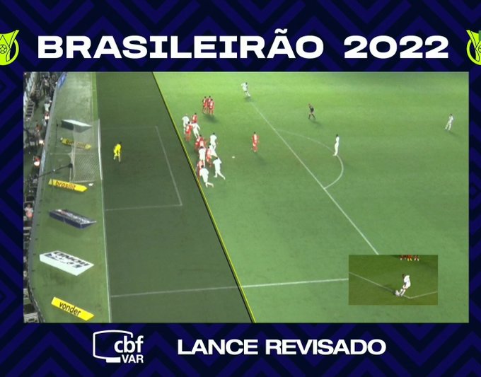Brasil perde para o Inter em jogo com lances polêmicos