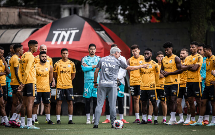 Santos divulga programação de treinos para estreia na Copa do Brasil