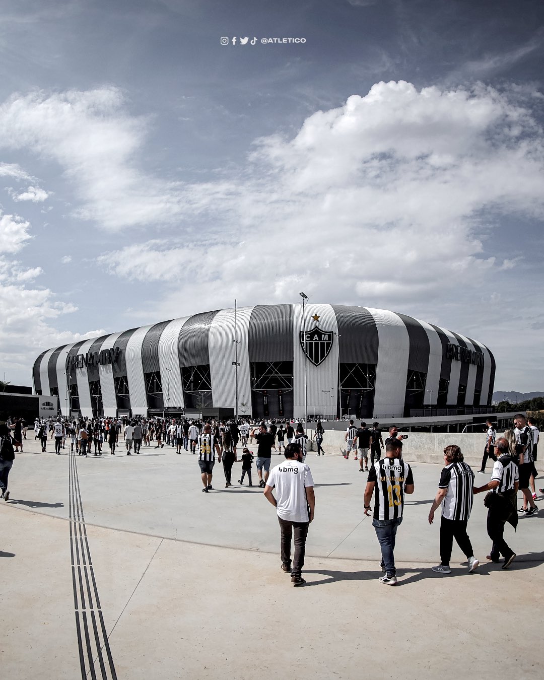 AO VIVO! ATLÉTICO-MG X SANTOS, INAUGURAÇÃO DA ARENA MRV, PRÉ-JOGO, #live