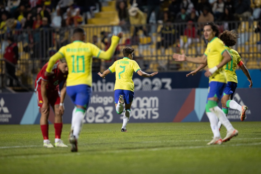 JOGOS PAN-AMERICANOS, GOL DE MIRANDA