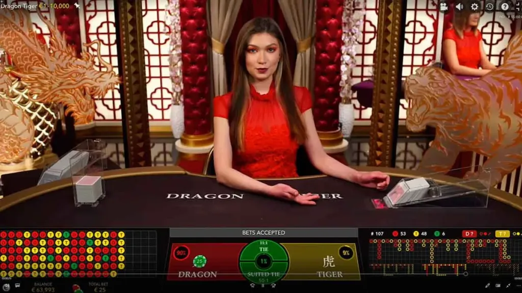 Como jogar Dragon Tiger