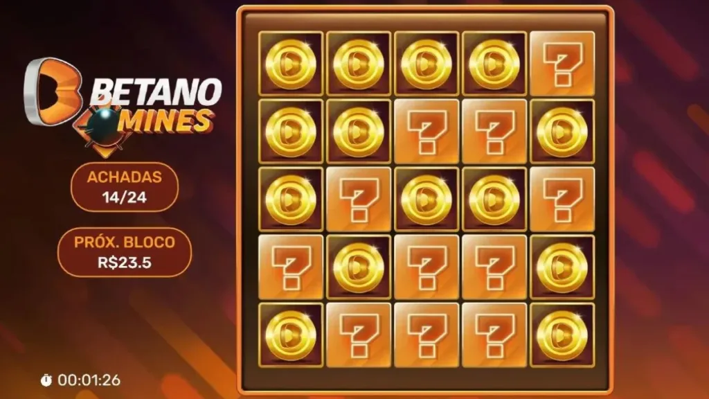 Como jogar Mines na Betano