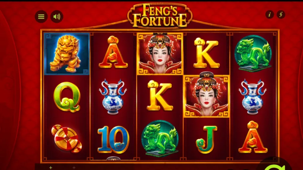 RTP e Volatilidade do Feng's Fortune