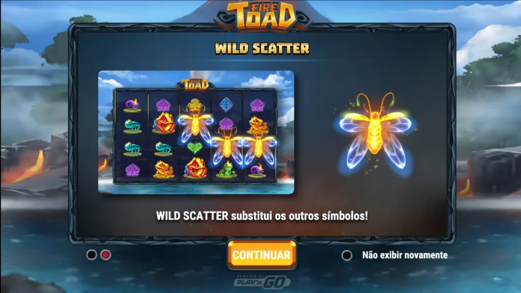 Símbolos e Funcionalidades do Fire Toad 