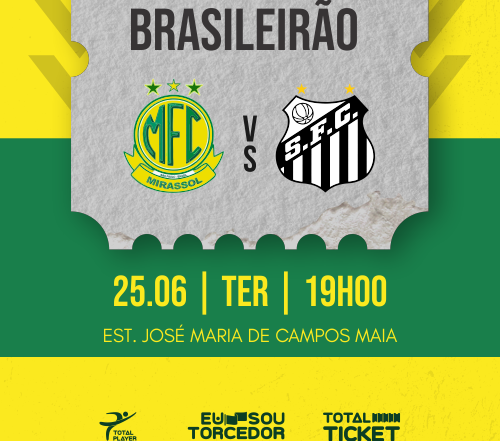 Mirassol abre a venda de ingressos para jogo contra o Santos - Diário ...