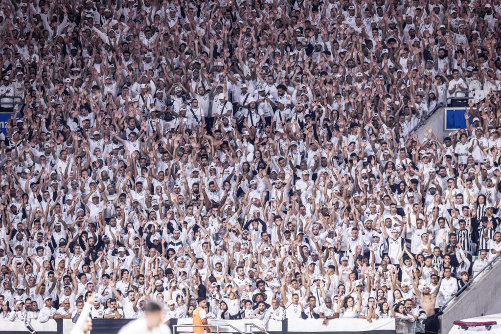 Torcida do Santos bate recorde de público no Allianz Parque no Brasileirão 2025