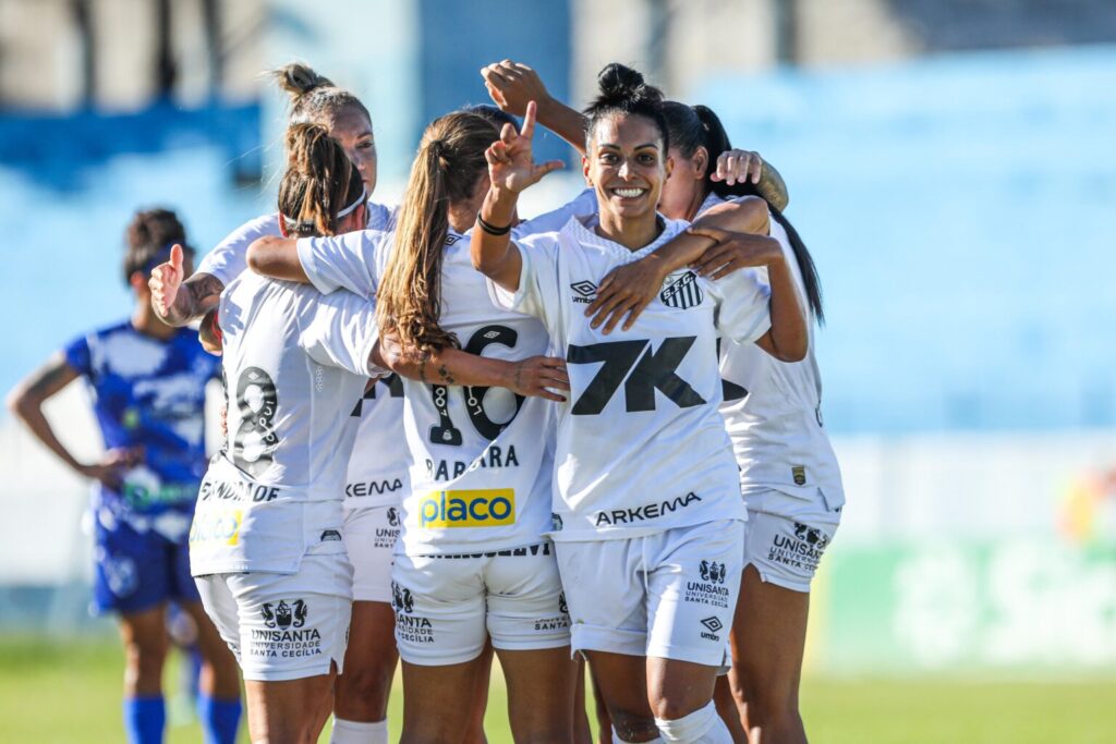 Sereias da Vila goleiam Taubaté e assumem a liderança da Série A2 do Brasileirão 