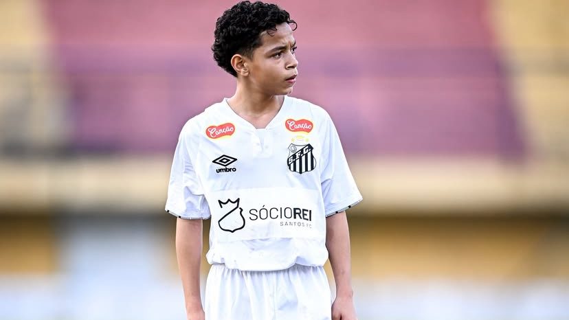 Santos goleia o Água Santa pela sétima rodada do Paulista Sub-13