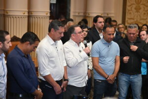 Marcelo Teixeira surpreende e diz que estuda manter jogos em Santos durante obras da Arena