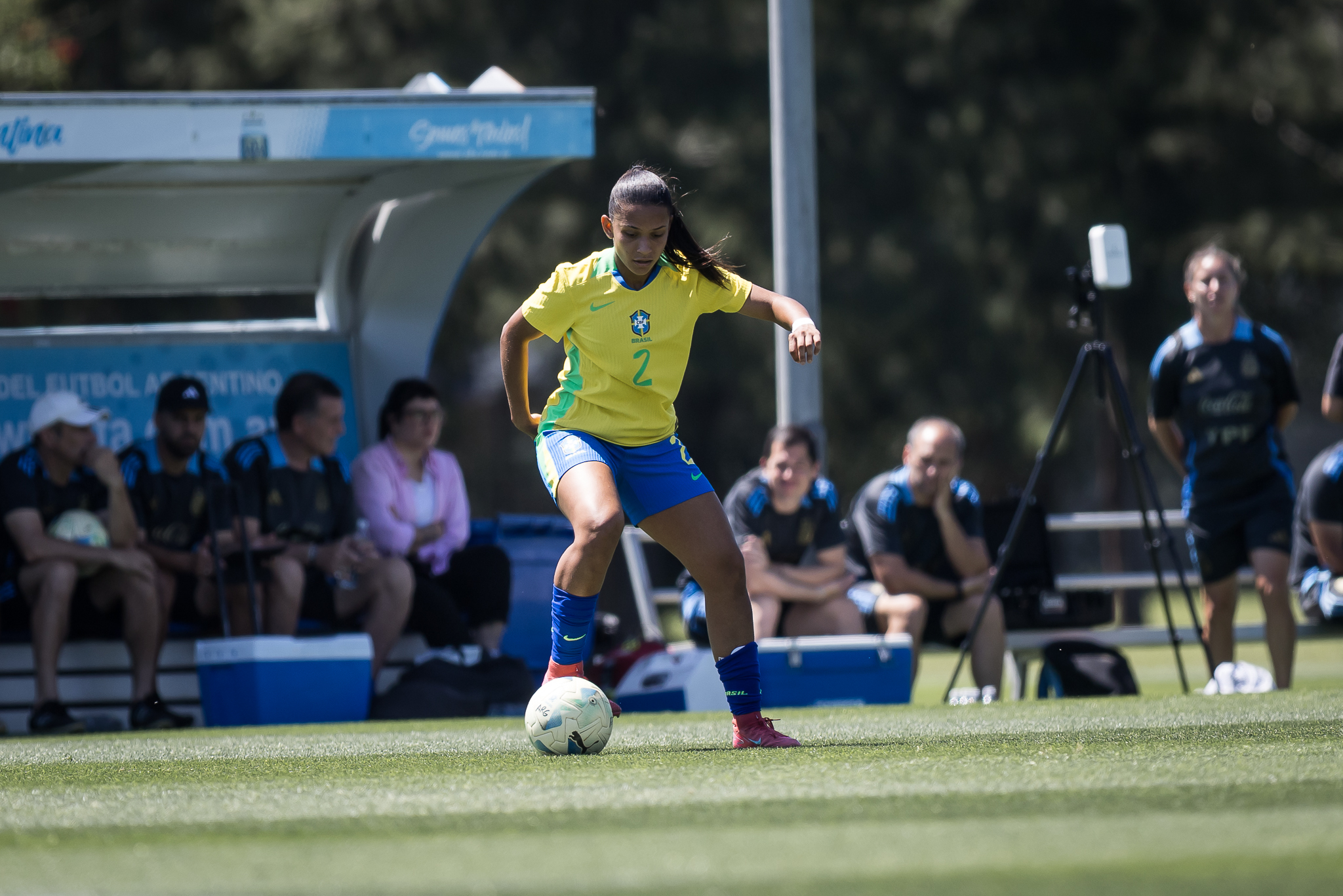 Samara, das Sereinhas, é titular em goleada do Brasil sobre o Peru no Sul-Americano Sub-20
