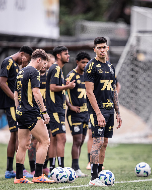 Após vitória, Santos se reapresenta e inicia preparação para enfrentar o Cruzeiro