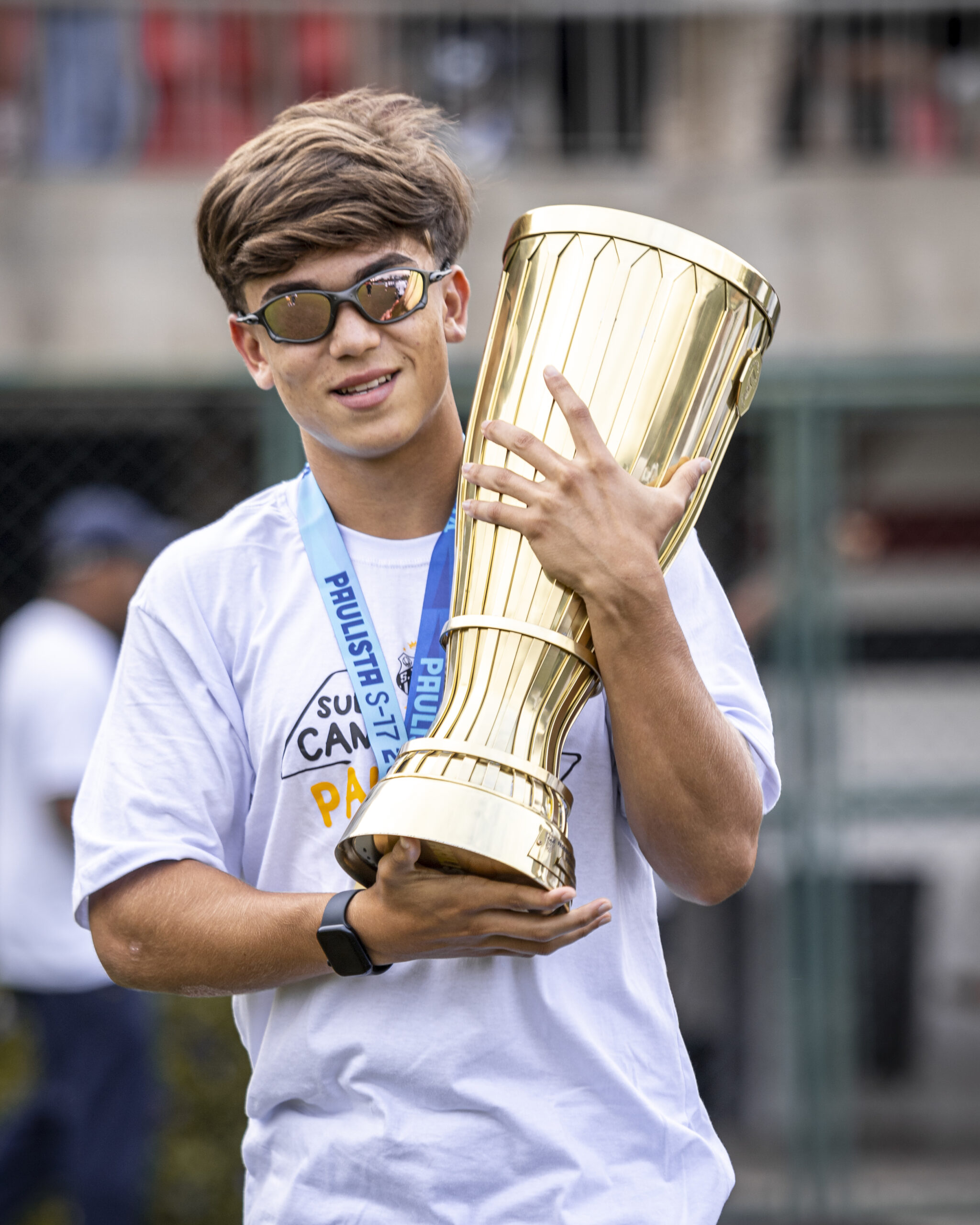 Murilo Teixeira se despede da base do Santos