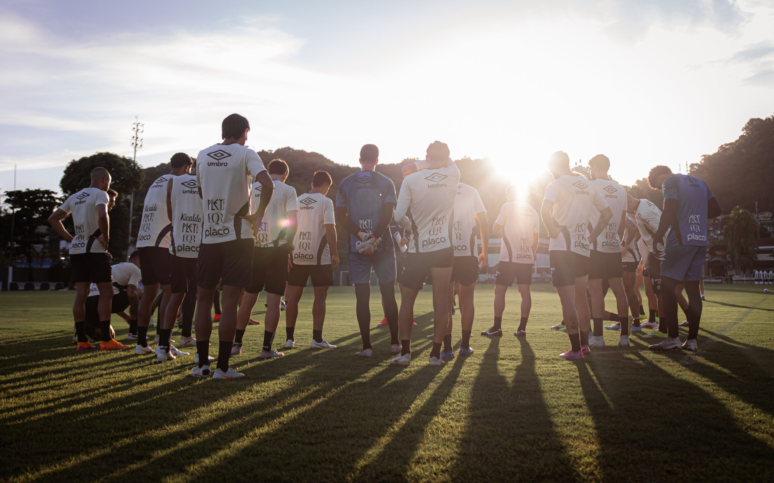 Santos divulga a programação de treinos da semana antes de decisão contra o Novorizontino