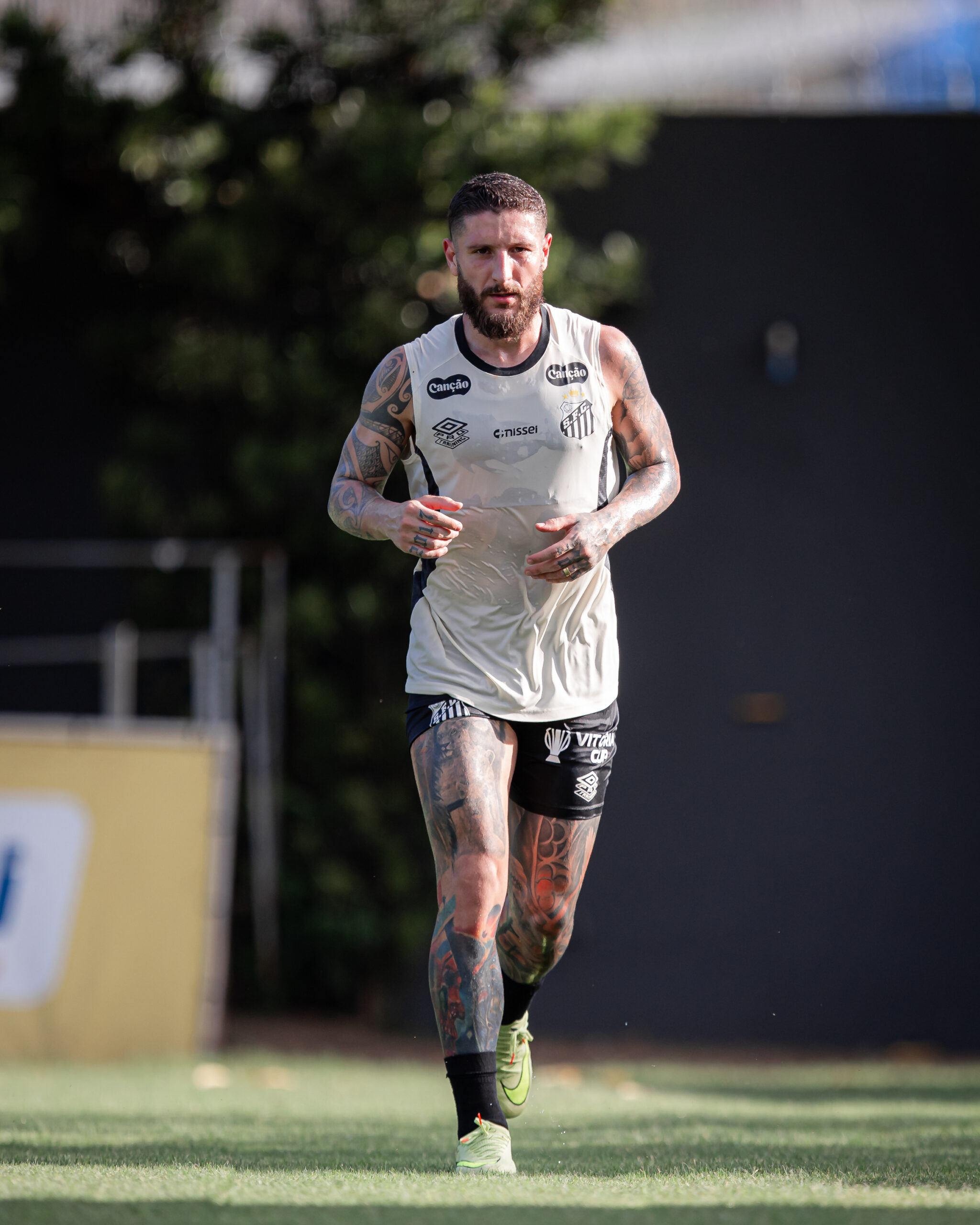 Adonis Frías e Zé Rafael avançam na recuperação e podem reforçar o Santos