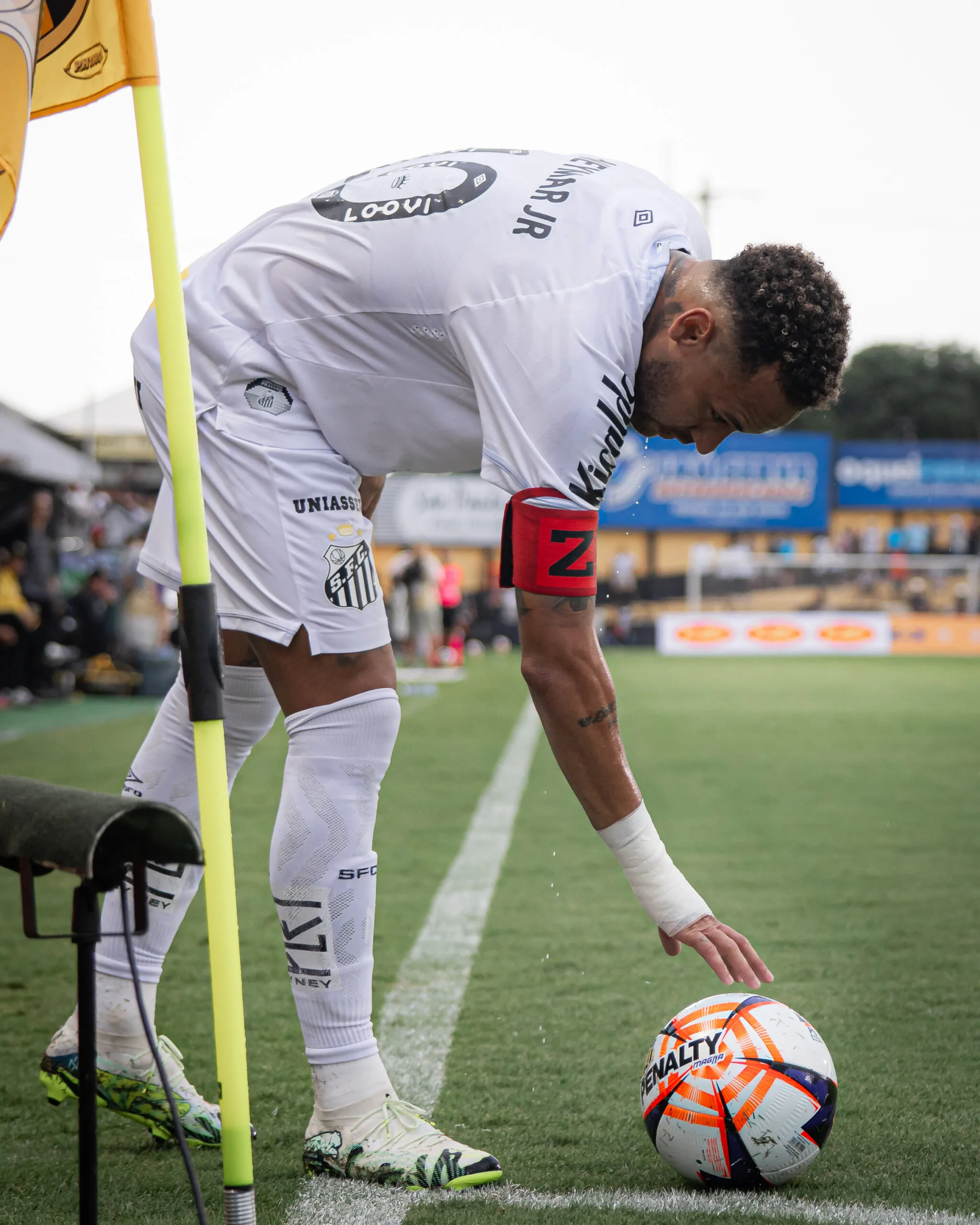 Neymar publica mensagem após eliminação do Santos no Paulistão