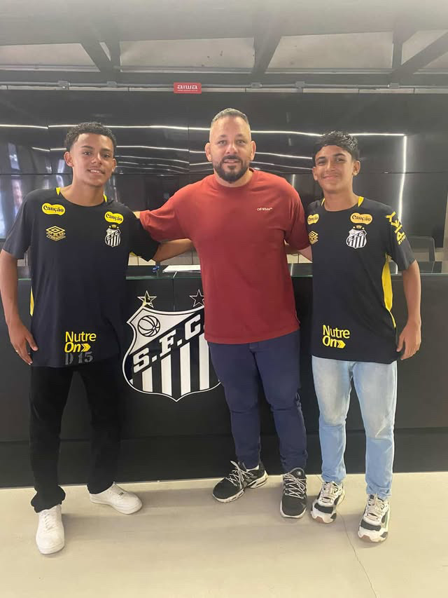 Santos contrata dois jogadores do Maranhão para o Sub-13 e Sub-14