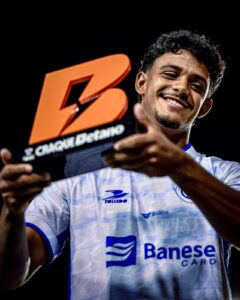 Emprestados do Santos: Andrey Quintino é destaque em classificação do Confiança na Copa do Brasil