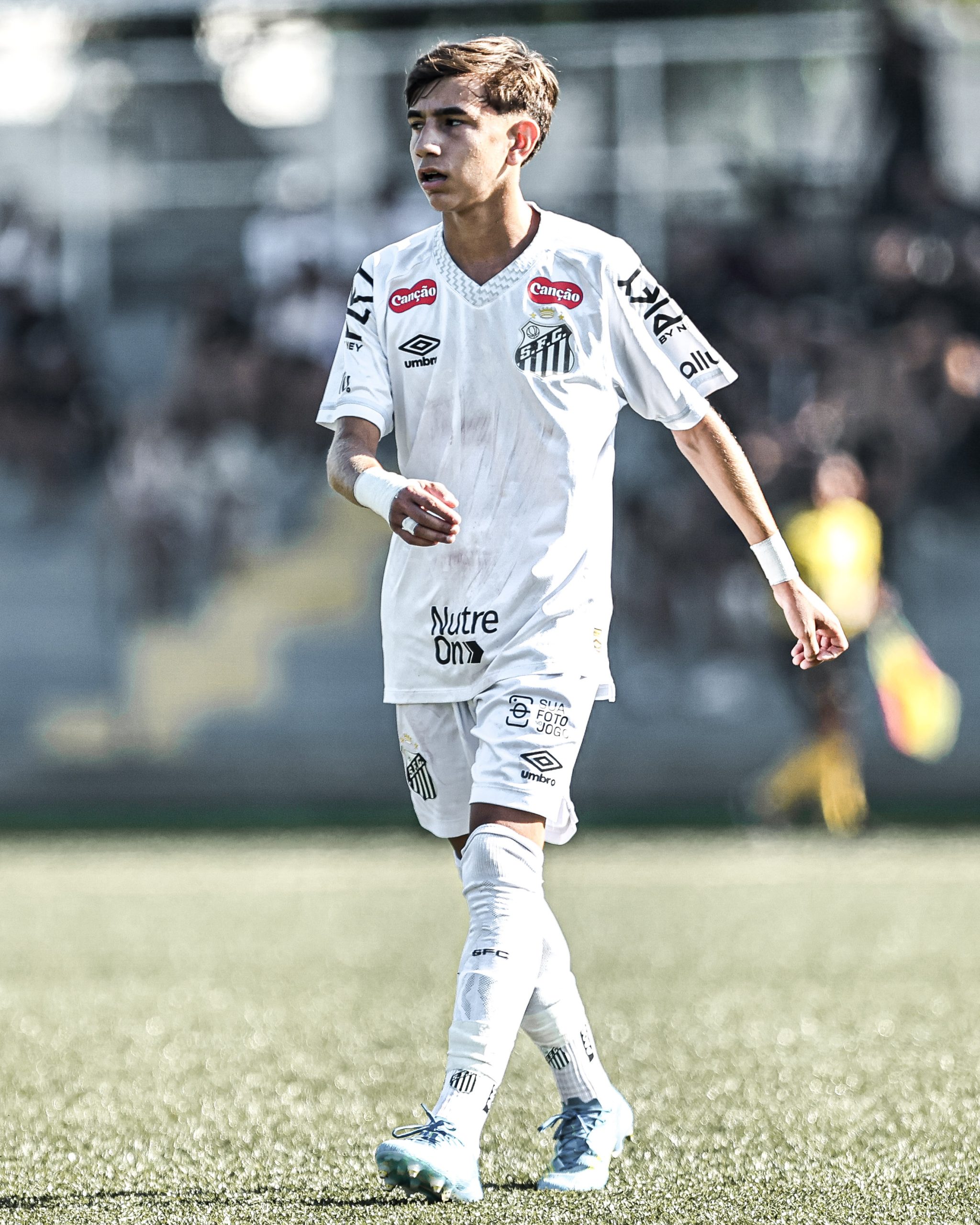 Destaque do Santos se machuca e é cortado da Seleção Sub-15