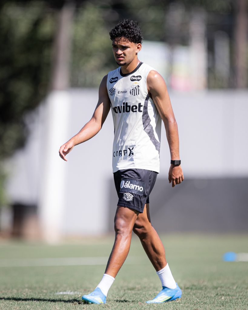 Saiba a explicação para a ausência de Mateus Xavier no Sub-20 e no profissional do Santos