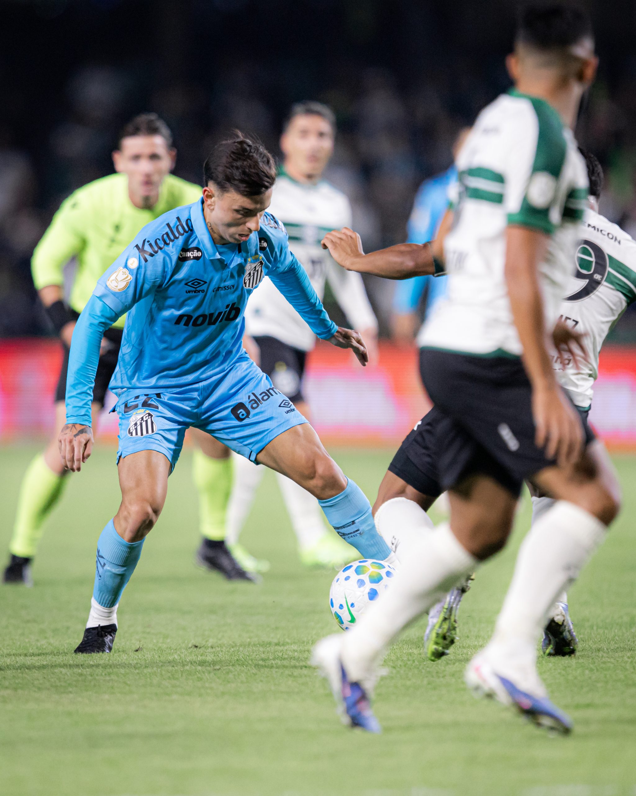 Veja o retrospecto geral entre Santos e Coritiba