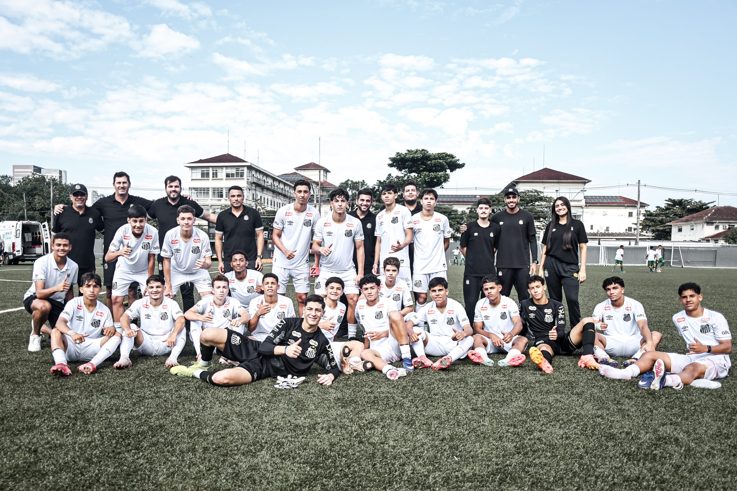 Santos recebe o Água Santa pela quinta rodada do Paulista Sub-15 e Sub-17