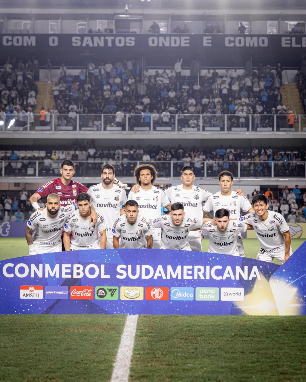 Santos ganha premiação milionária por classificação ao playoff da Copa Sul-Americana