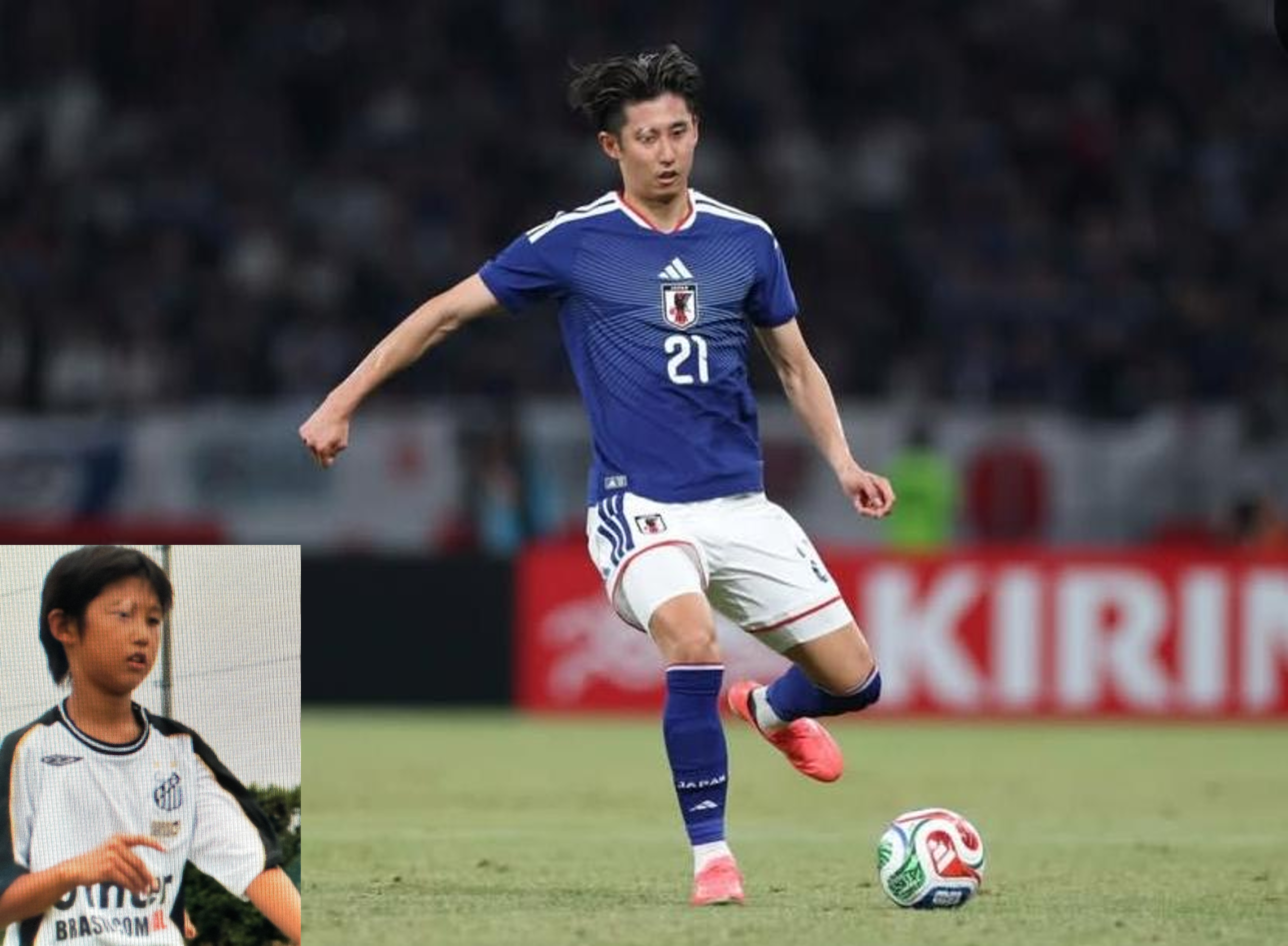 Zagueiro que vai defender o Japão na Copa começou em escolinha do Santos