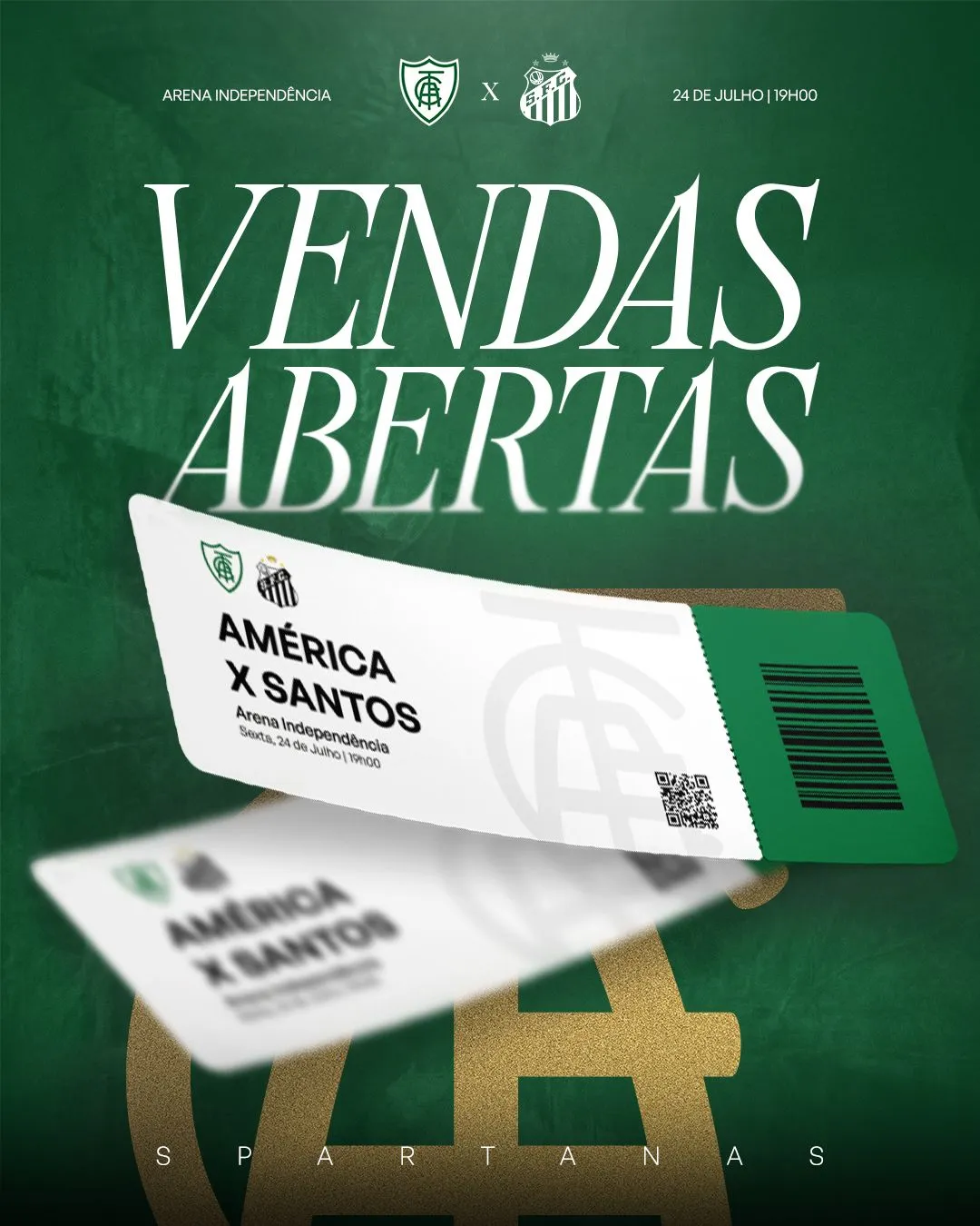 Saiba como adquirir ingressos para duelo entre América-MG e Sereias