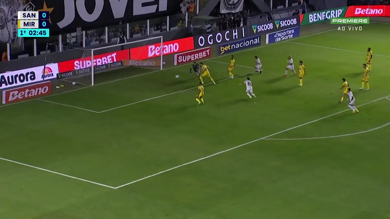 Vídeo: Veja os melhores momentos de Santos 1 x 1 Mirassol, pelo Brasileirão