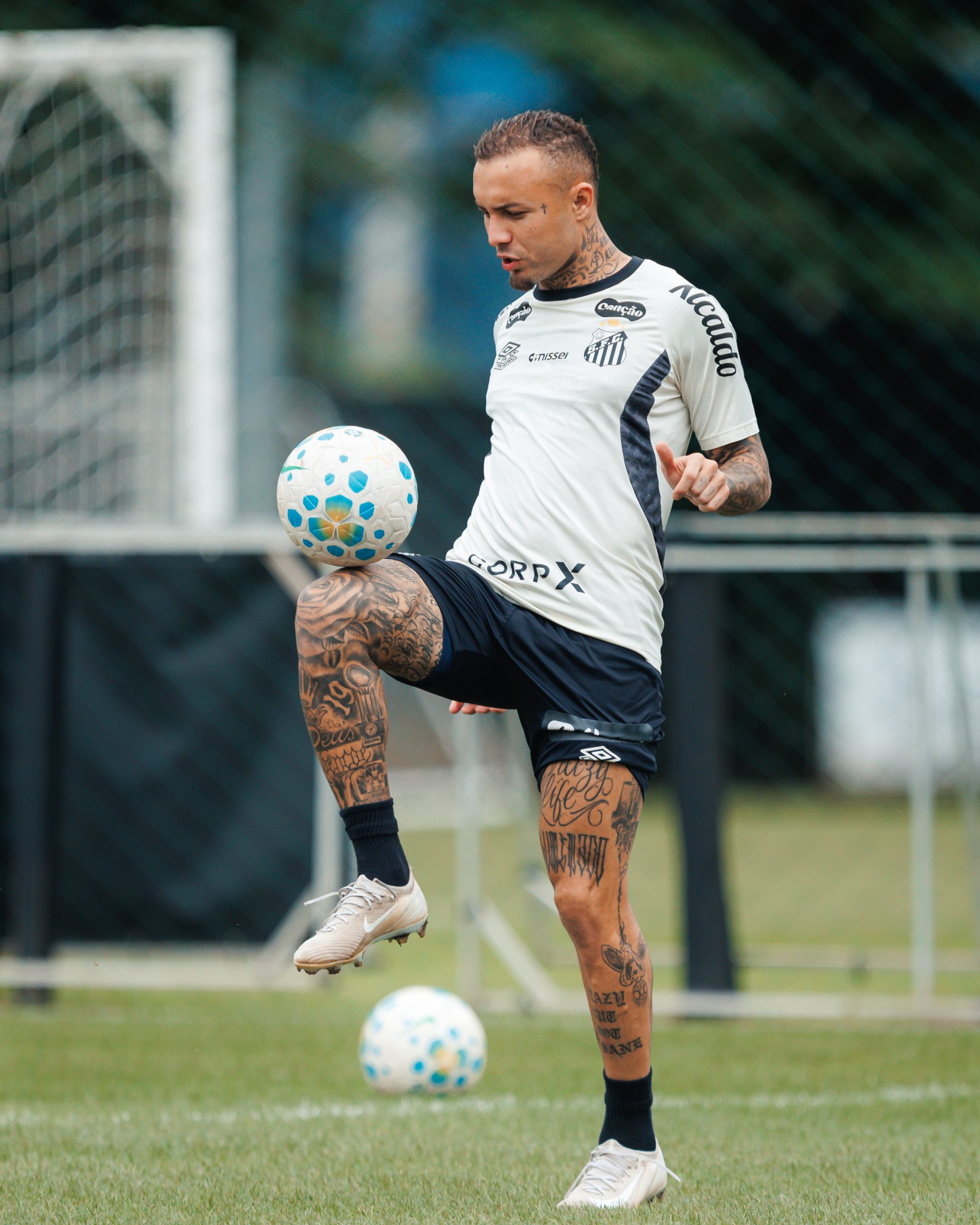 Santos deve ter volta de Cebolinha ao time titular contra o Atlético-MG