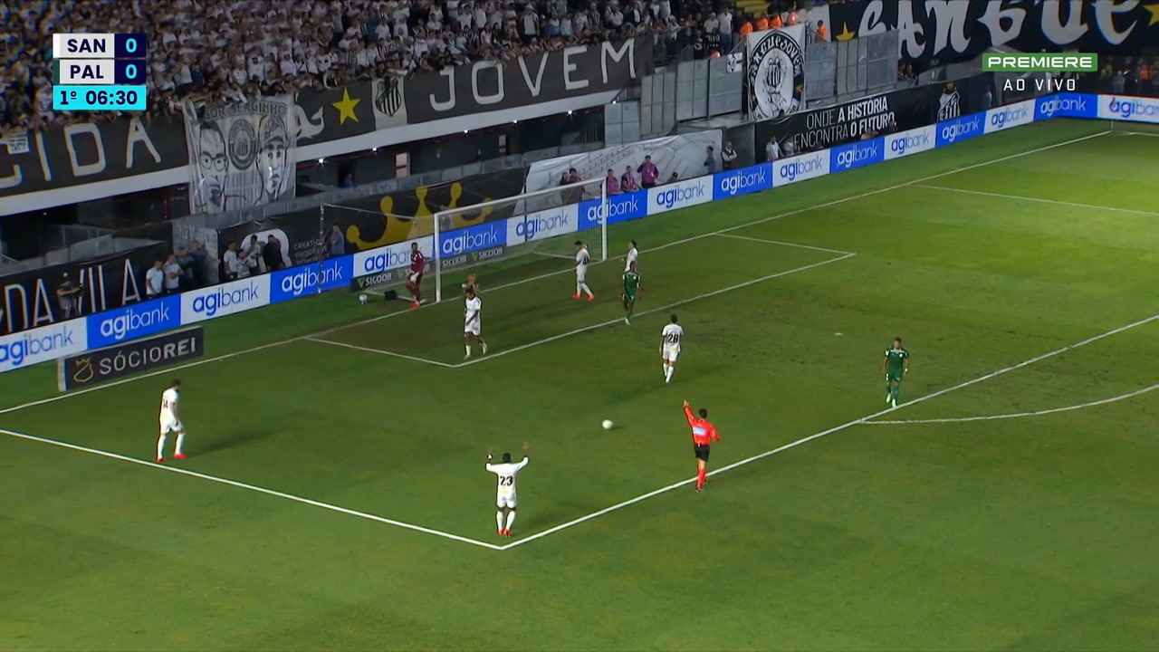 Vídeo: Veja os melhores momentos de Santos 0 x 0 Palmeiras, pelo Brasileirão